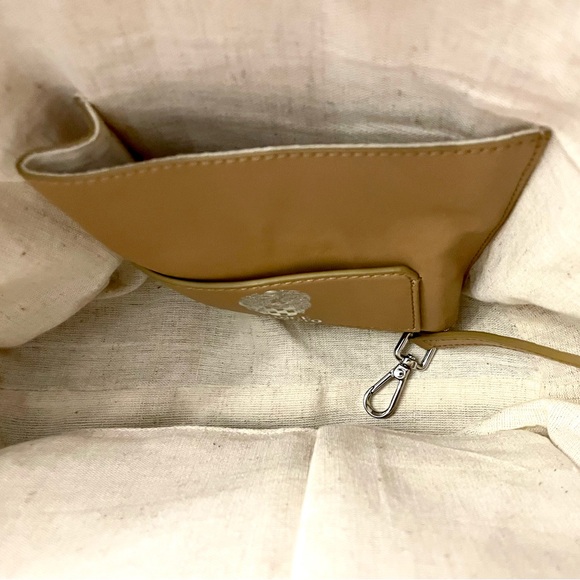 VINCE CAMUTO Afina raffia straw, canvas and snakeskin leather tote EUC - Picture 9 of 13